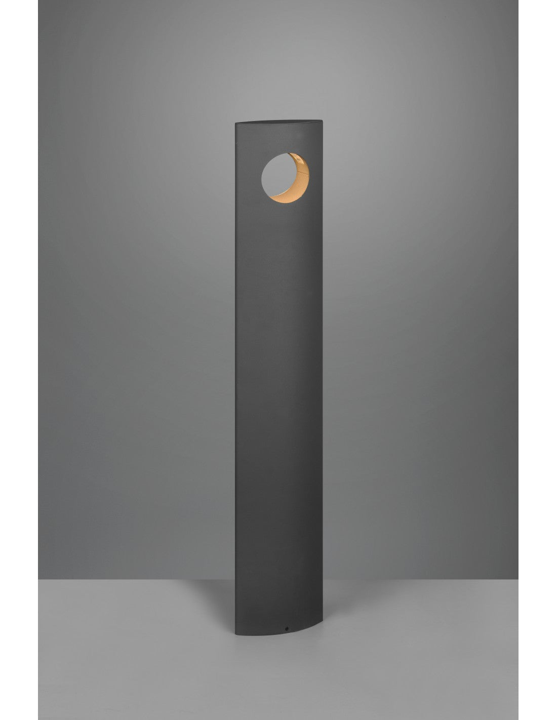 Poteau extérieur LED Katun IP54 Trio Lighting en aluminium anthracite