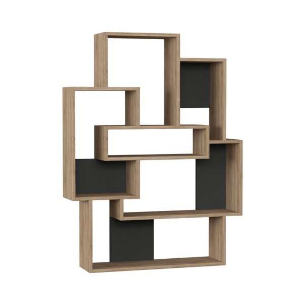 Bibliothèque Barce en chêne 101x22x132h