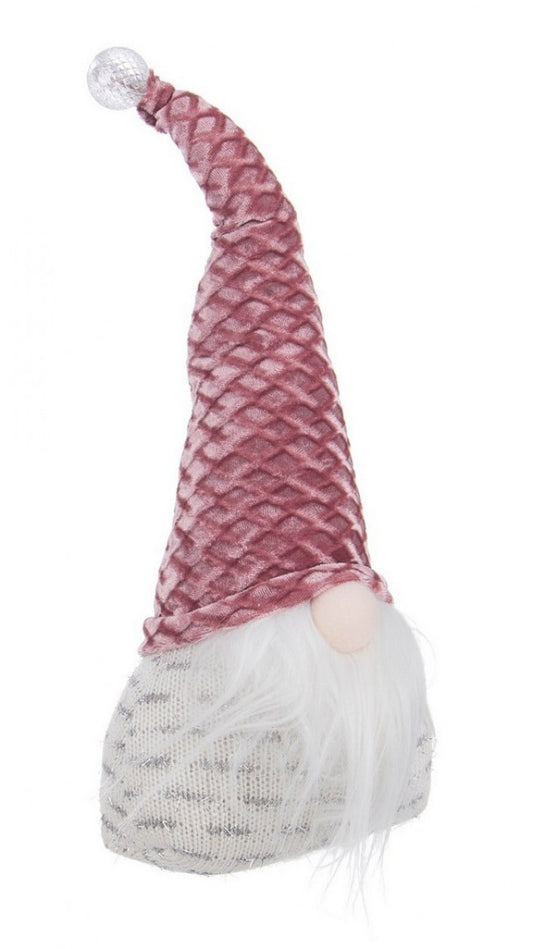 6x Père Noël Rufus Rose C-Led