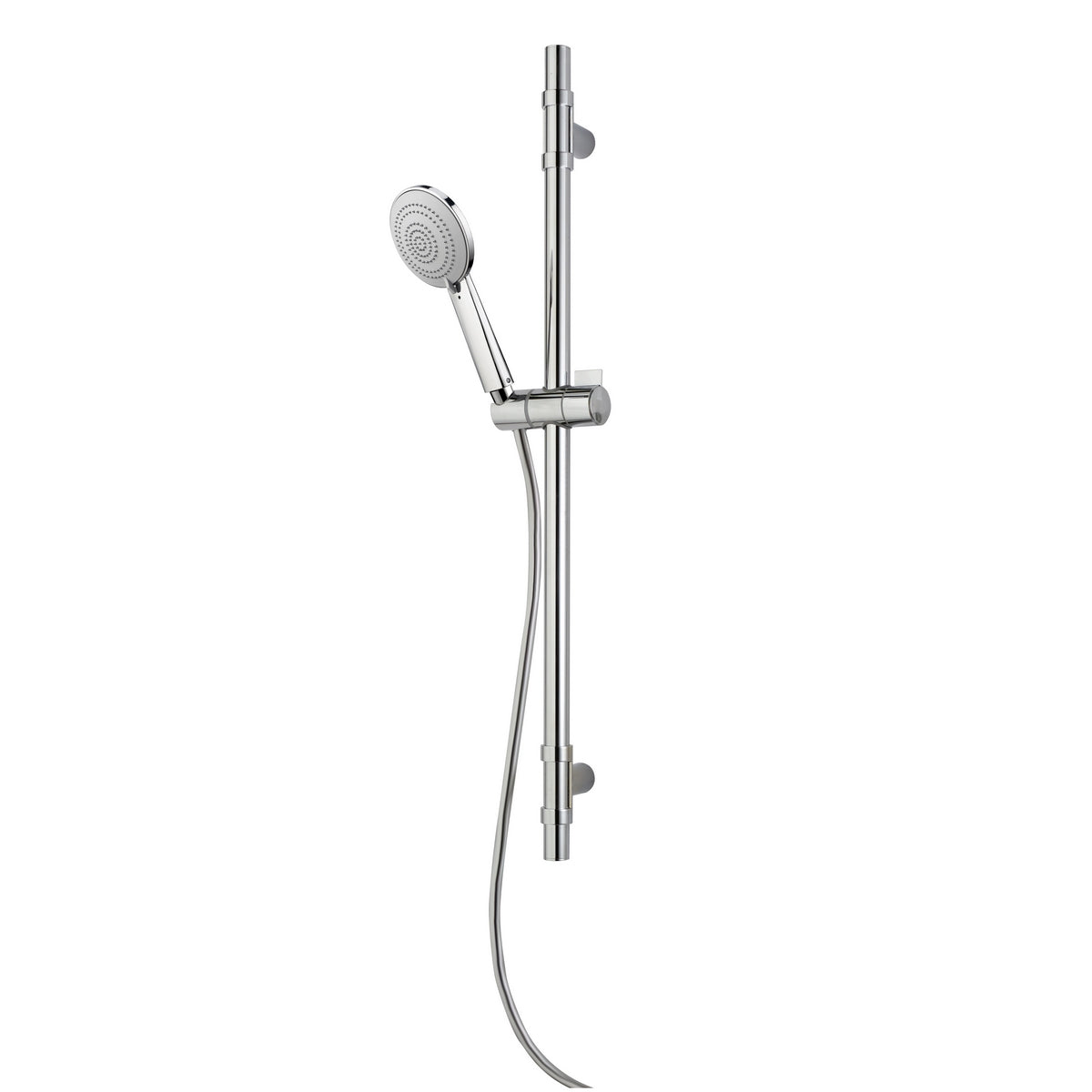 Barre de douche chromée luxueuse