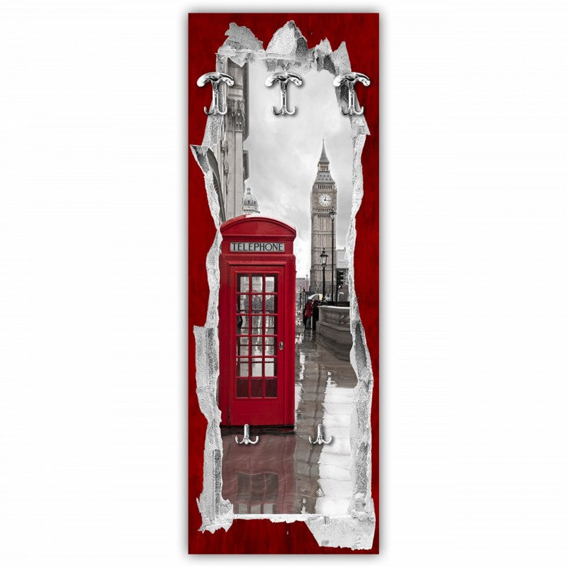 Cintre d'entrée cabine téléphonique 46x125 cm