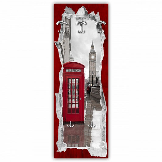 Cintre d'entrée cabine téléphonique 46x125 cm