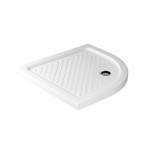 Receveur de douche d'angle en céramique 90x90 cm