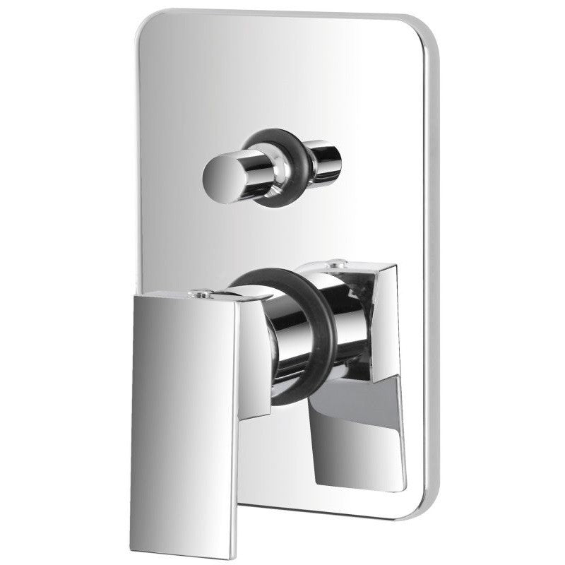 Mitigeur de douche à encastrer en acier série QUATRA