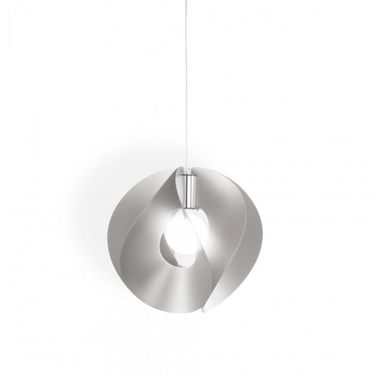 Lustre suspension ATOM Argent diamètre 45x h42 cm