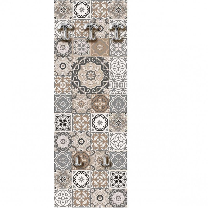 Cintre mural multicolore 46x125 cm