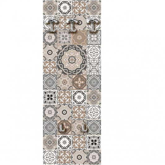 Cintre mural multicolore 46x125 cm