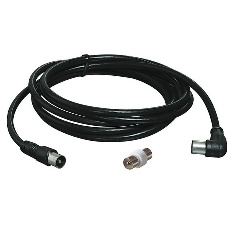 Extension TV 1,5 modules 2 fiches-adaptateur