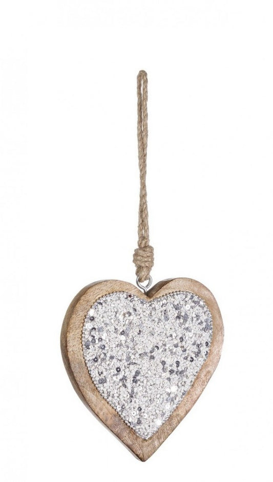 6x Pendentif Coeur Argent Fraser S