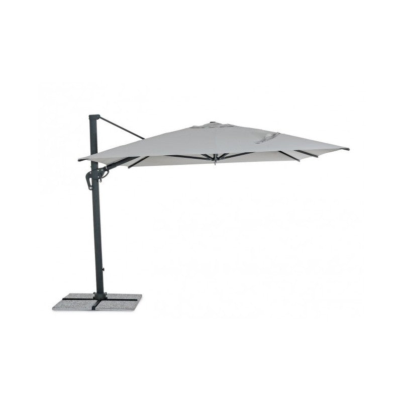 Parasol de jardin avec bras 360° INES 300x400x h265 cm