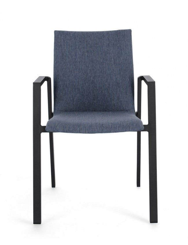 4x Chaise C-Br Odeon Antr-Denim Jx55