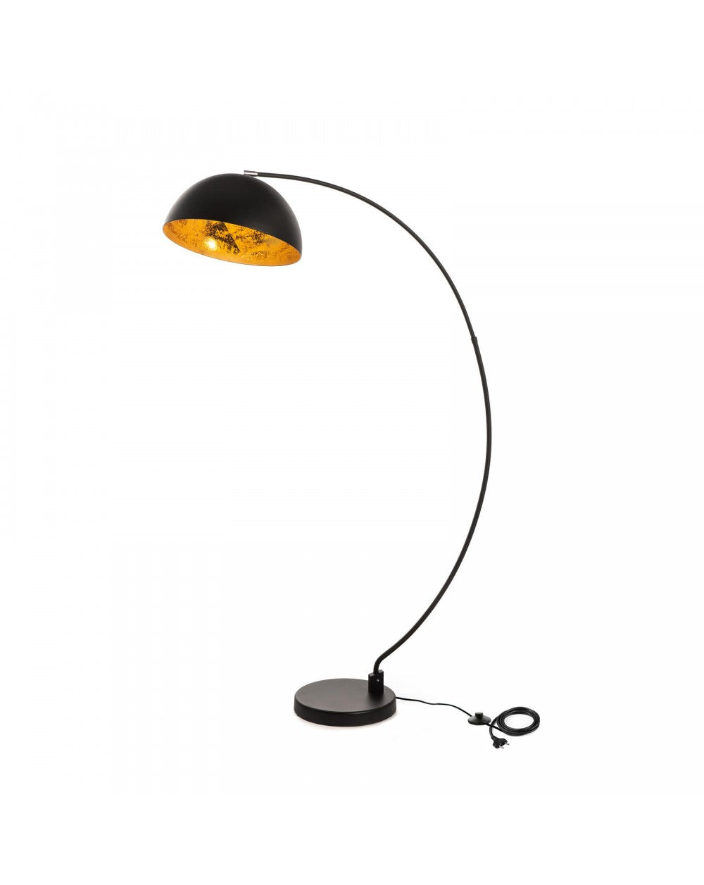 Lampadaire Lucia en métal STS noir