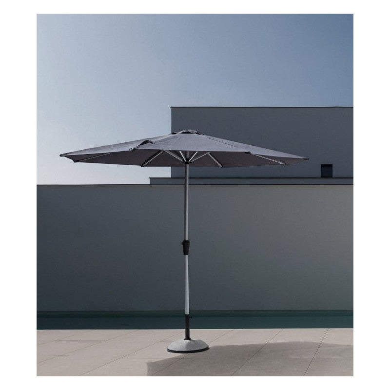 Parasol de jardin gris Vienna 2,5 m