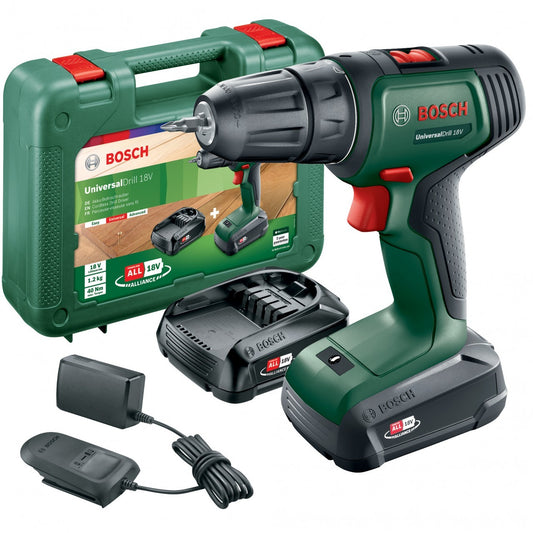 Perceuse Bosch 18 V avec 2 batteries