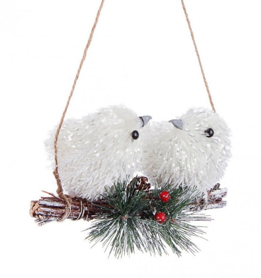 4x Pendentif 2F Gilbert Oiseau sur Tronc