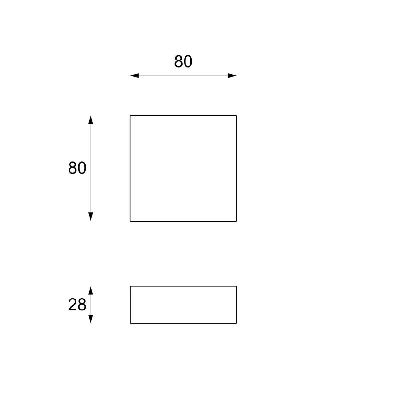 Table basse moderne en pierre noire 80 x 80 xh 28 cm
