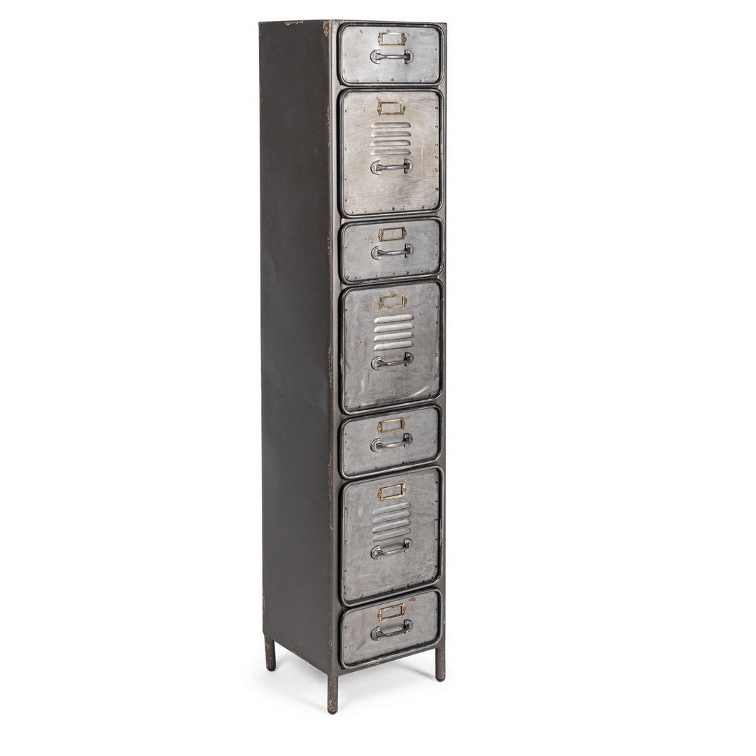 Commode Store 7 tiroirs de style industriel