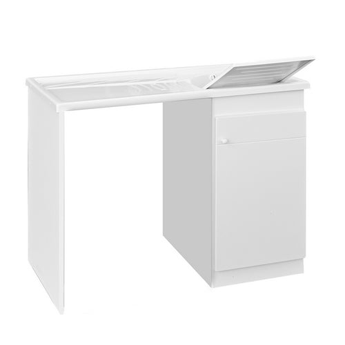 Couvercle évier + lave-linge Baignoire en résine 60x107x90 cm