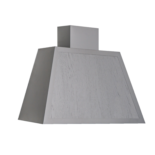 Hotte aspirante GARAGE LISCIO en inox argenté 80 cm
