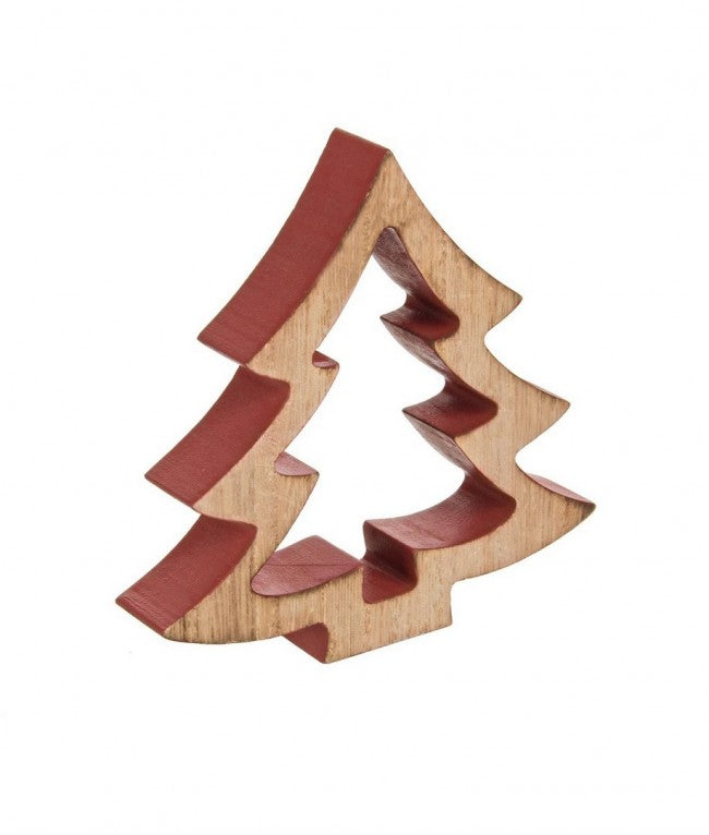 12x Forme de Pin Rouge S