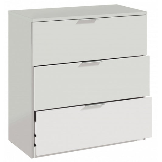 Commode de chambre blanche 77x38x80h cm