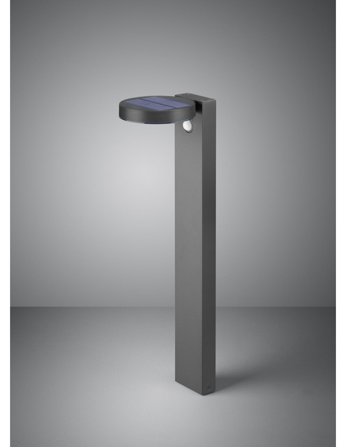 Poteau Posadas Led Anthracite IP44 avec Capteur de Mouvement Trio Lighting