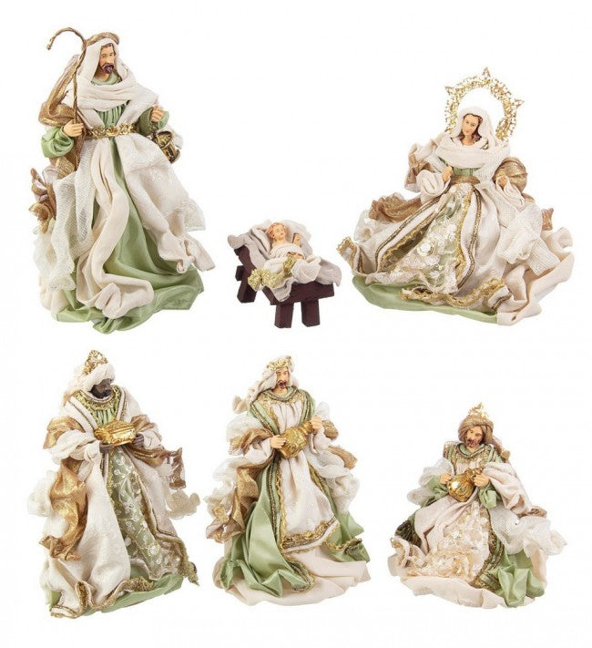 Nativité 6F Liberty Vert S