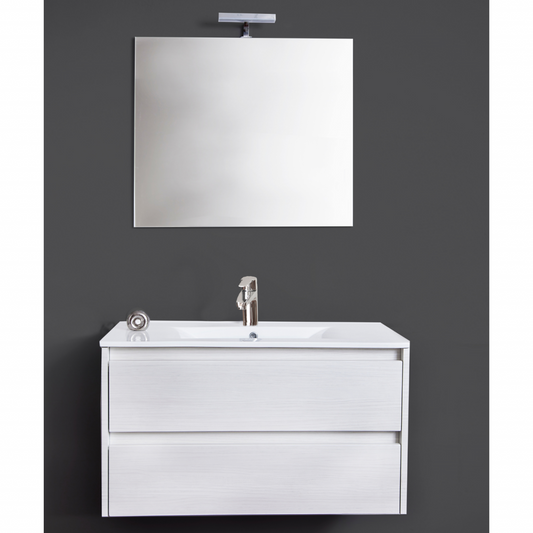 Meuble de salle de bain Federica CM.90 B.CO