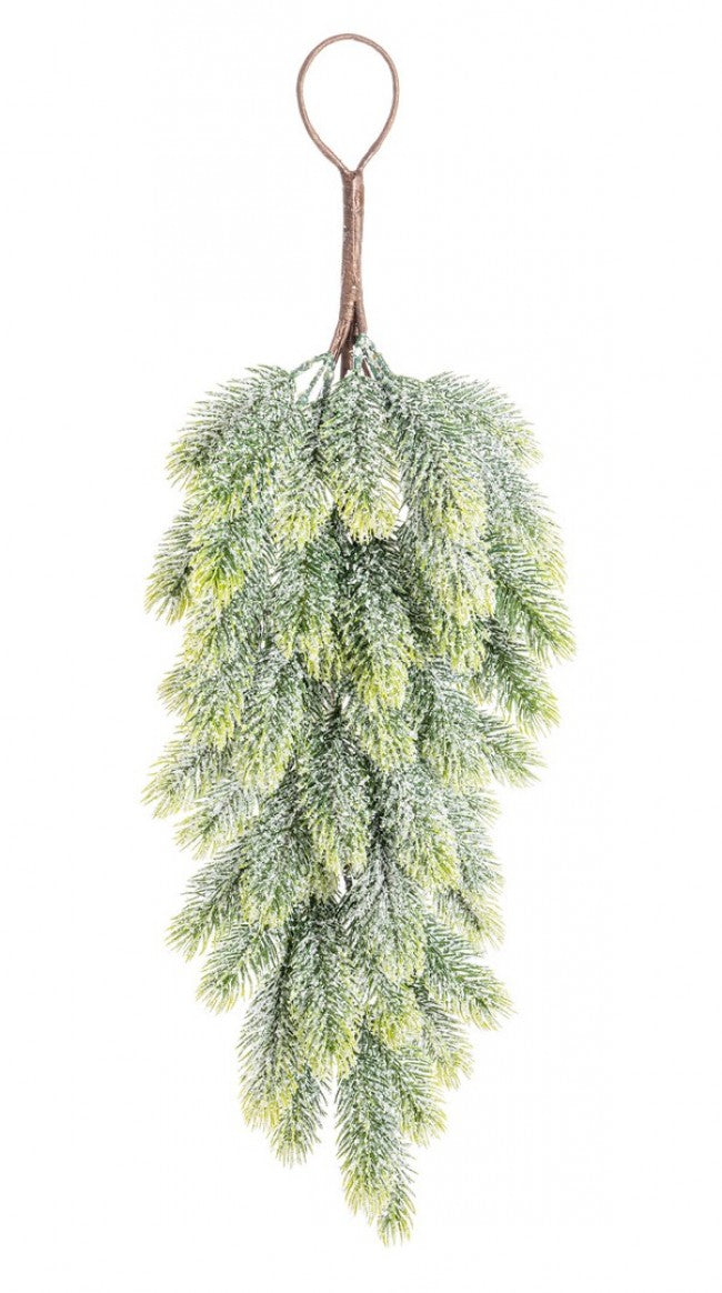 6x Décor. Lauryn Green Goutte Enneigée