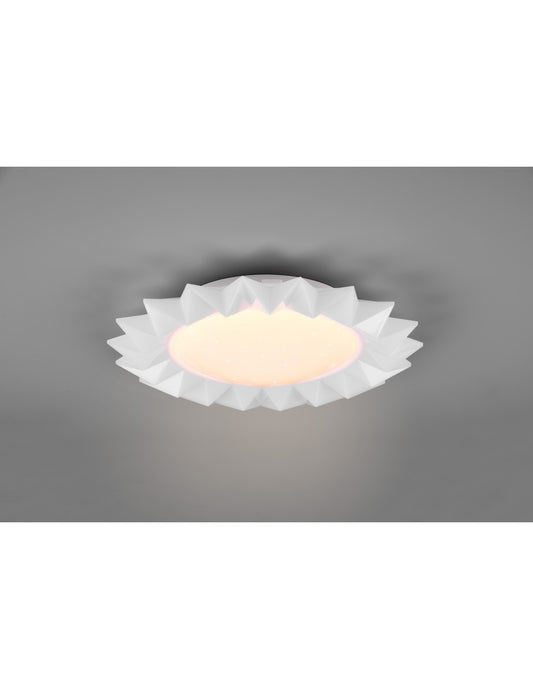 Plafonnier Tournesol Double Variateur LED RGBW Ø41 cm Trio Lighting