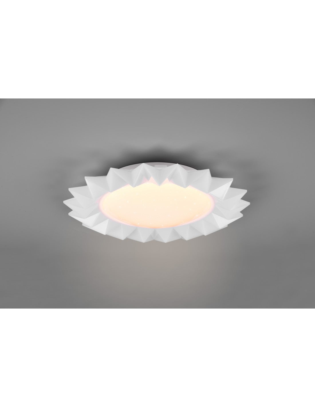 Plafonnier Tournesol Double Variateur LED RGBW Ø41 cm Trio Lighting