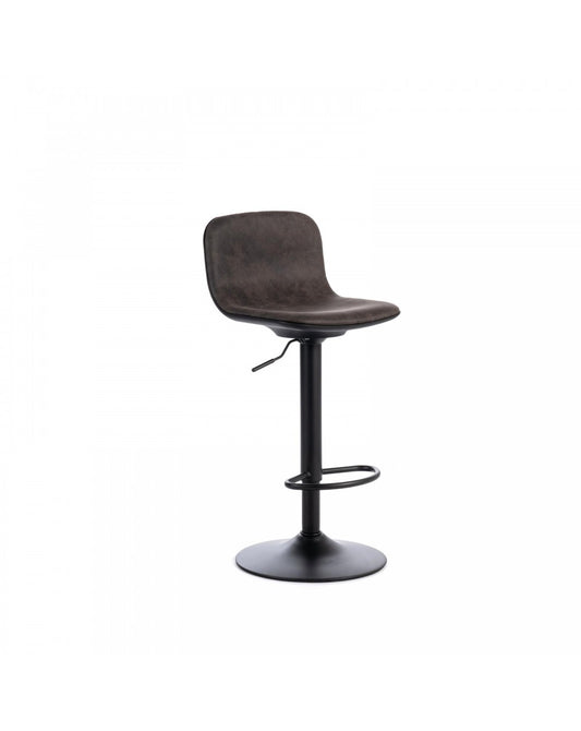 2x Tabouret en microfibre - Teo