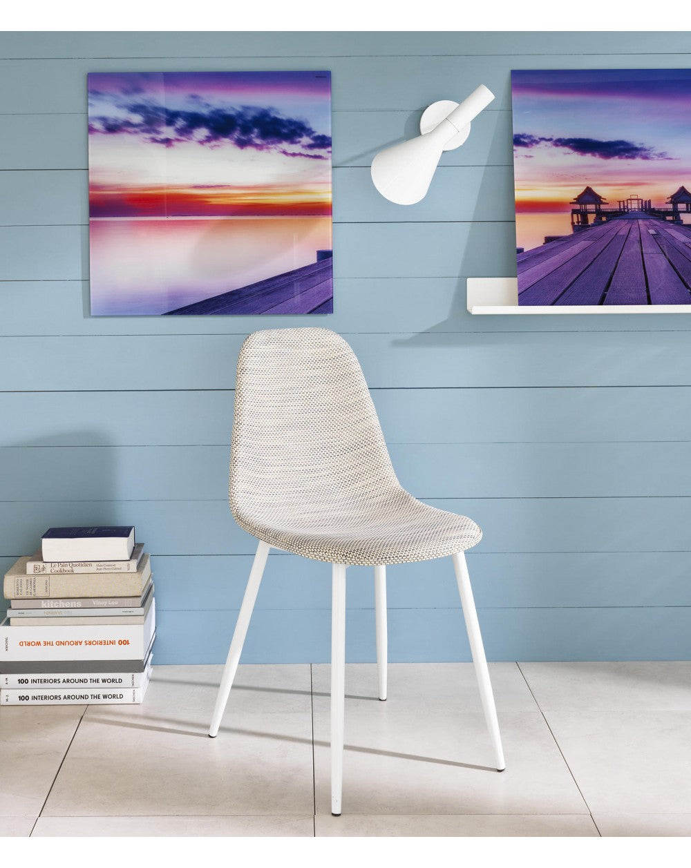 4x Chaise en rotin Simil - Martina