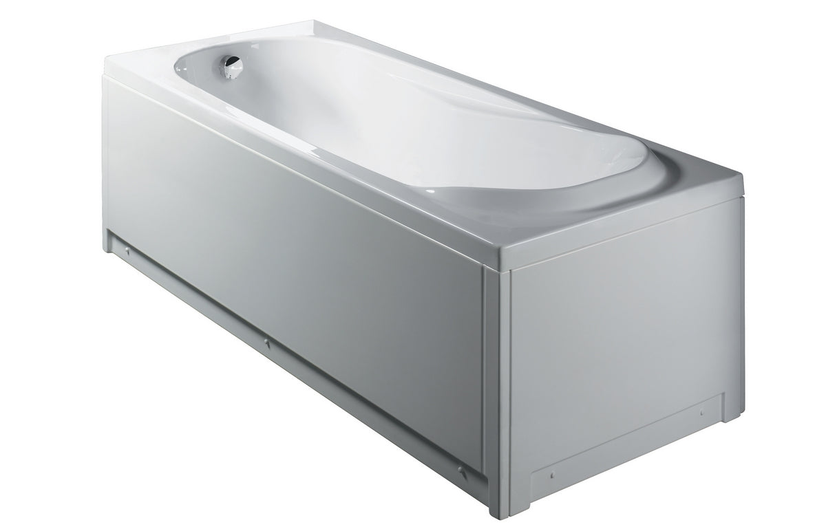 Baignoire rectangulaire sans hydromassage avec panneaux modèle Itaca