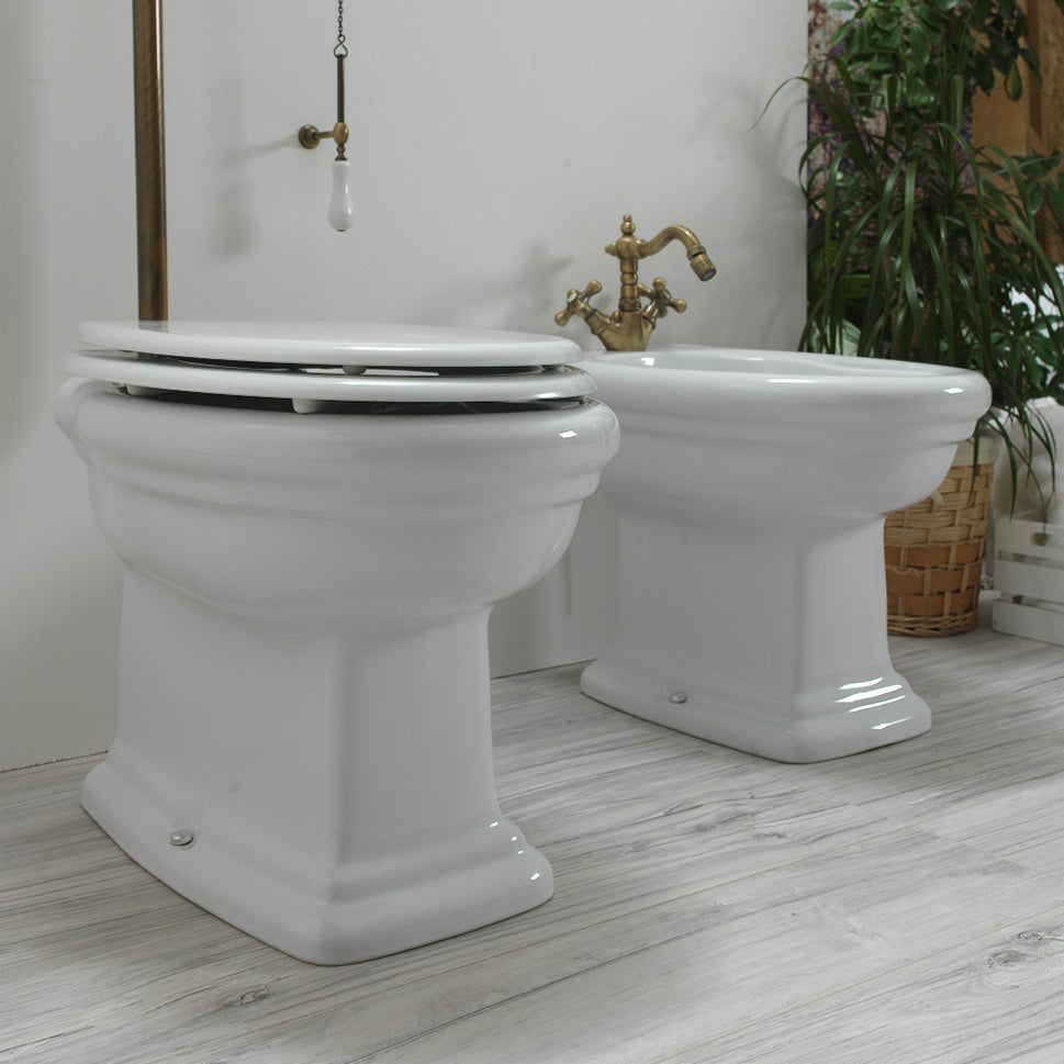 WC avec siphon de sol