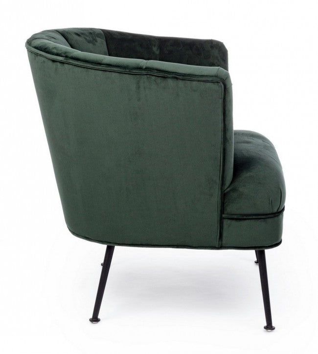 Fauteuil de style design vert