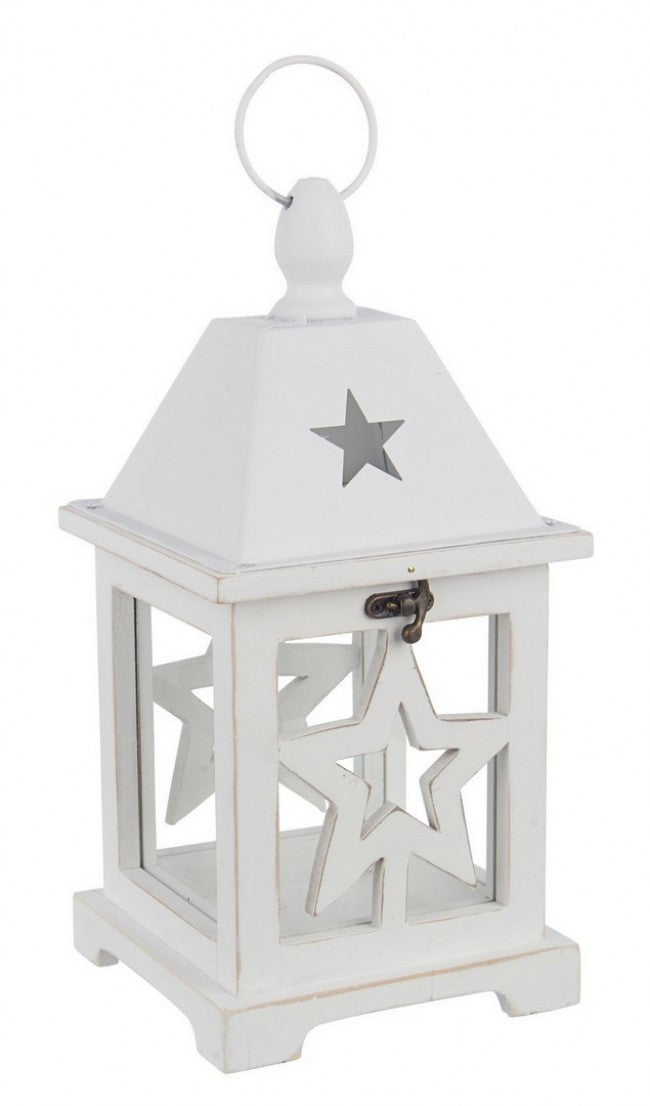 8x Lanterne Alinka Bois Blanc C