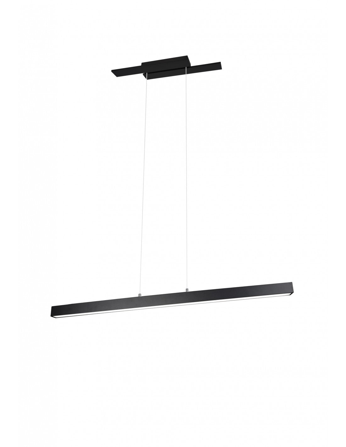 Suspension Moderne Double Lumière Led Belfast Anthracite Trio Lighting