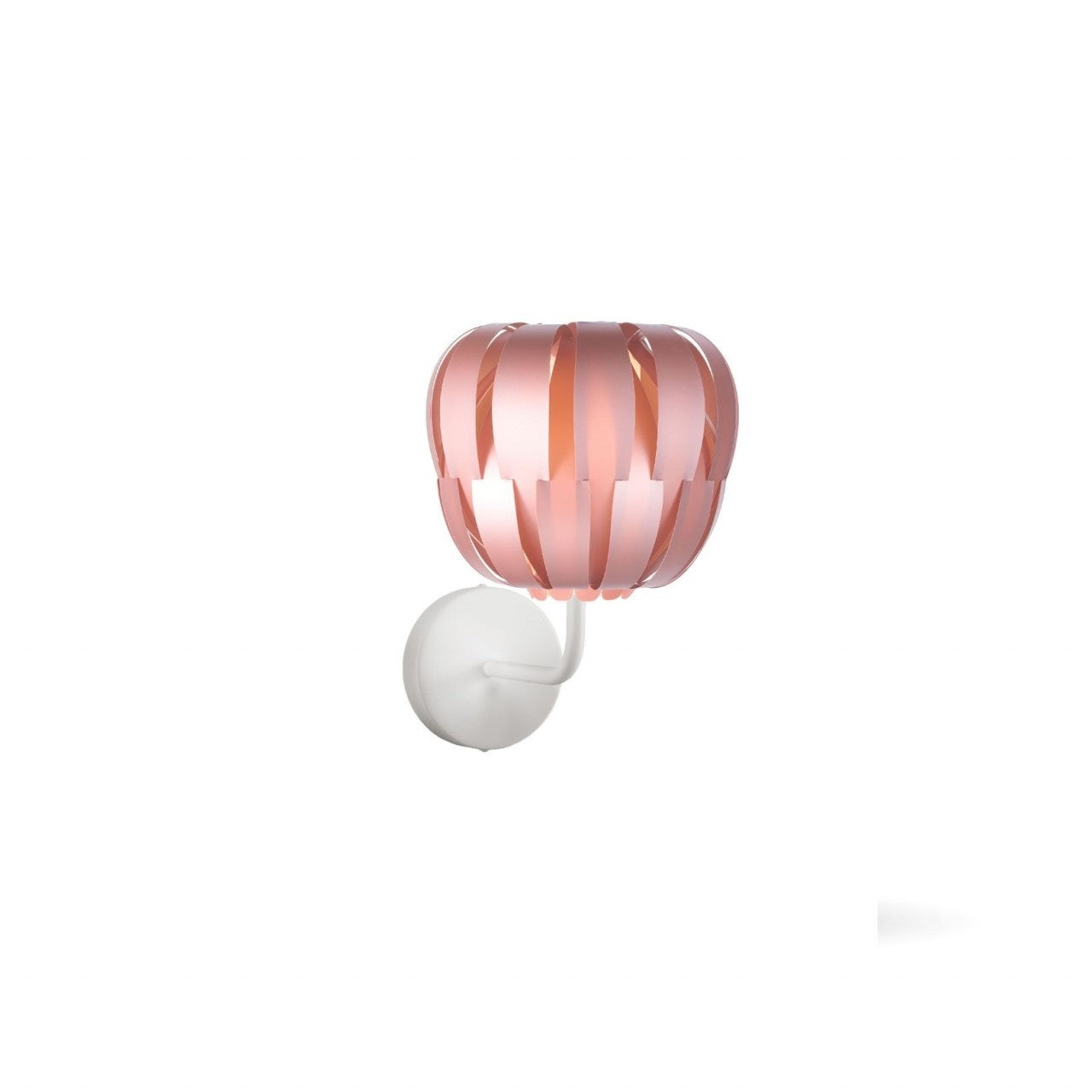 Applique en métal rose en métal Cm. 29x31x33h