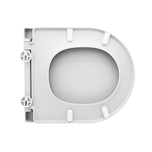 Abattant de toilette blanc mat