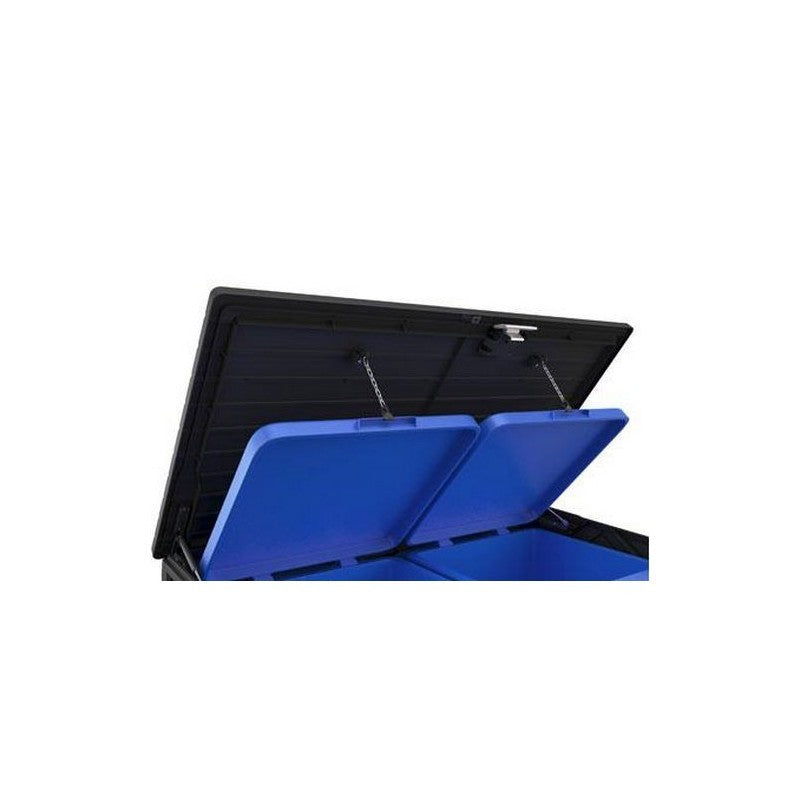 Porte-outils en résine à peindre gris Elite-store duotech 141x82x123,5h cm