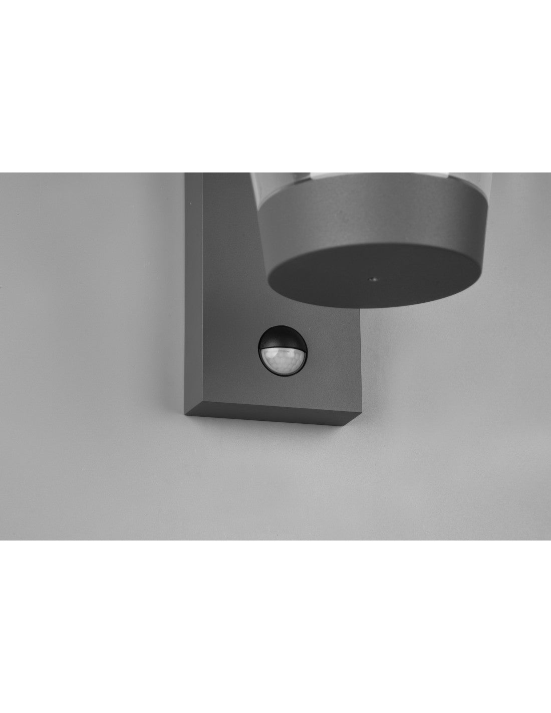 Cavado Lanterne Applique Anthracite Aluminium IP44 Avec Trio Capteur D'éclairage