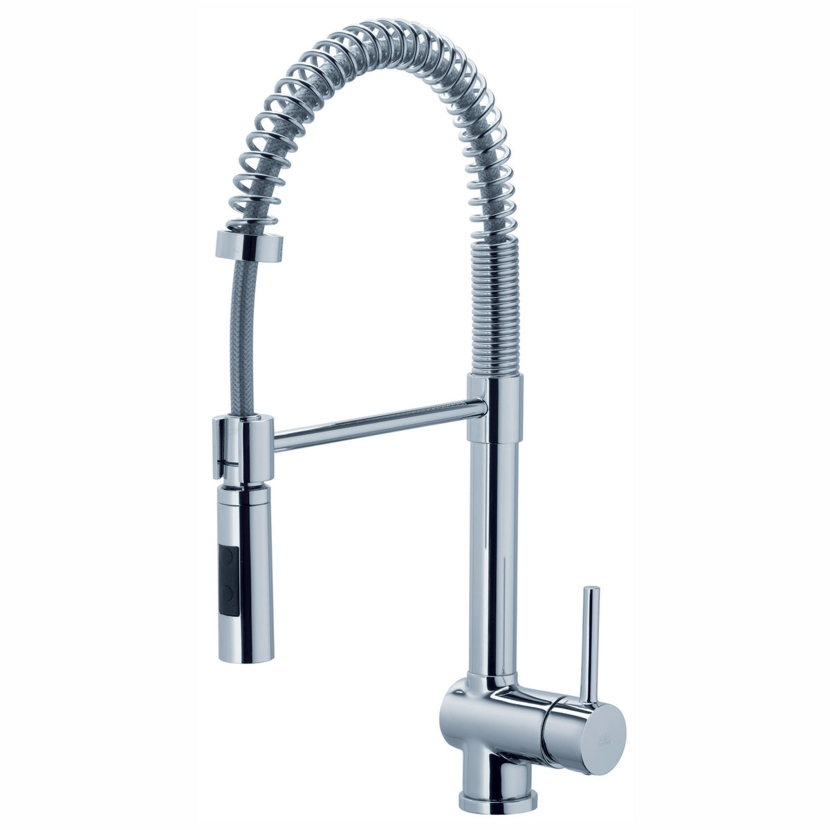 Divers Lavabo avec ressort et pommeau de douche extractible - Chrome
