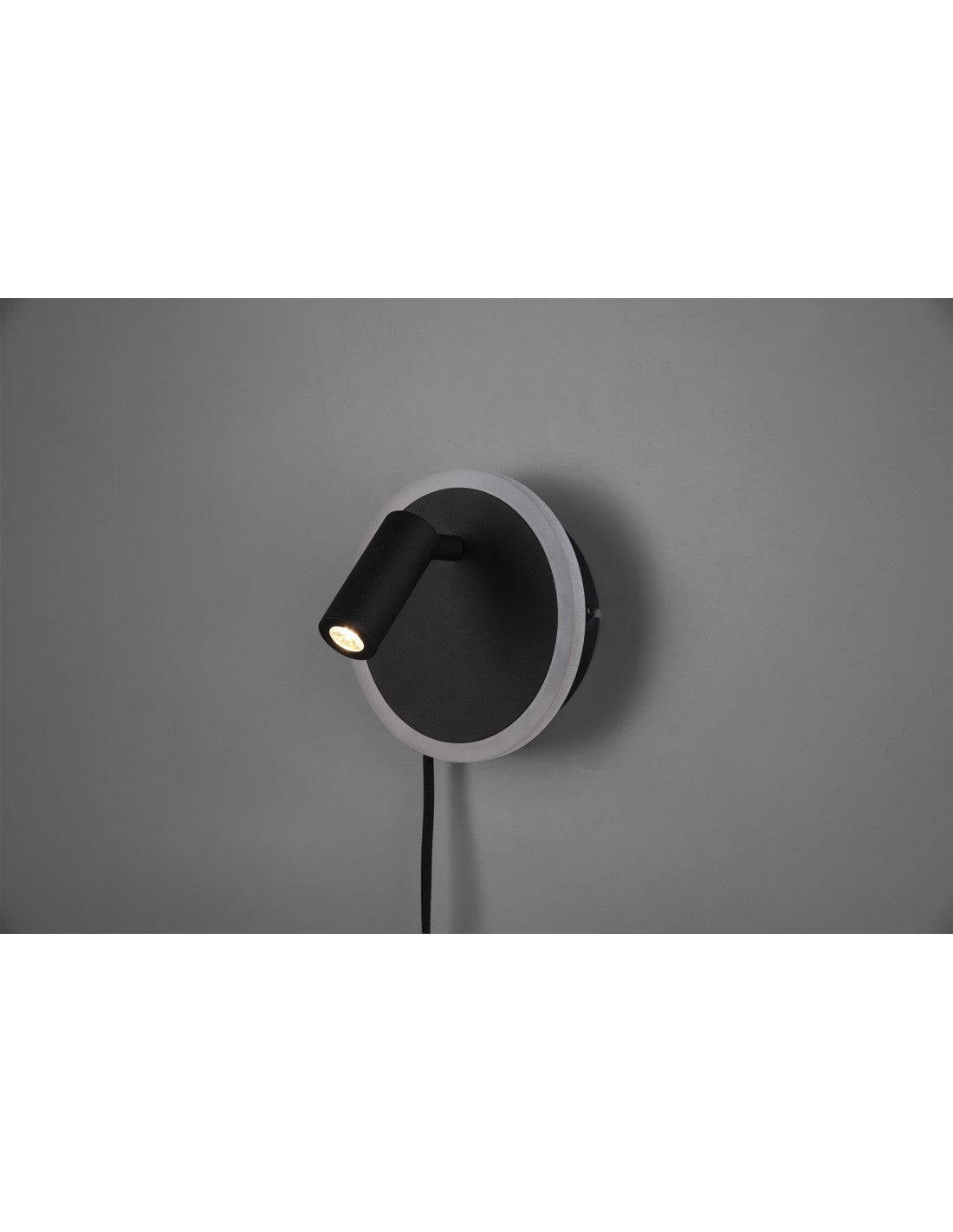 Applique Led Spot Ajustable Jordan Noir Trio Lighting