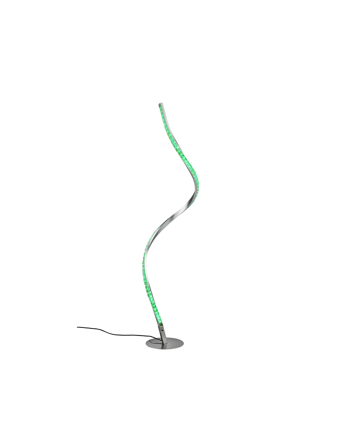 Lampadaire LED Rubin Moderne Dimmable RGB Effet Cristal H116 cm Trio Lighting