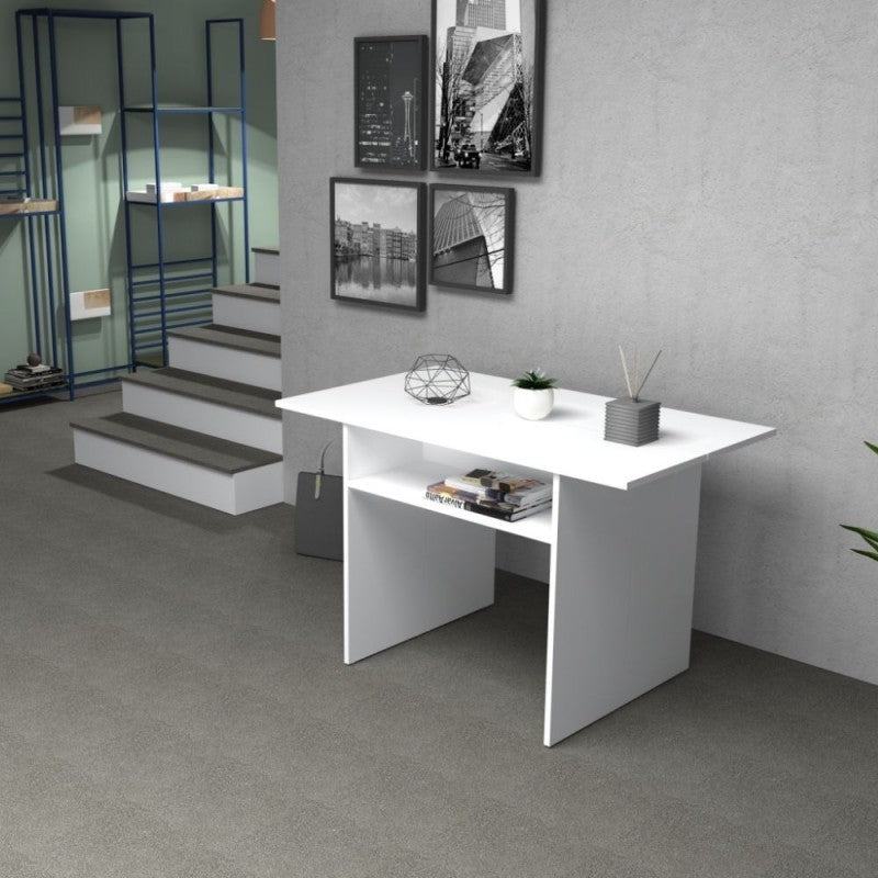 Table console pliante Mélèze blanc IKEBANA 120x40x h76 cm