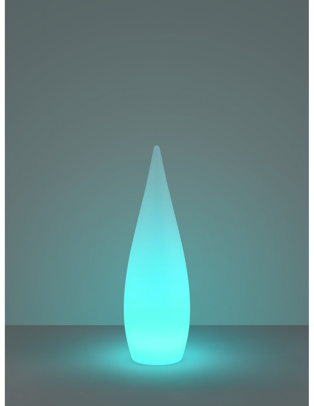 Lampadaire Drop pour extérieur Led RGBW Palmas IP44 Trio Lighting