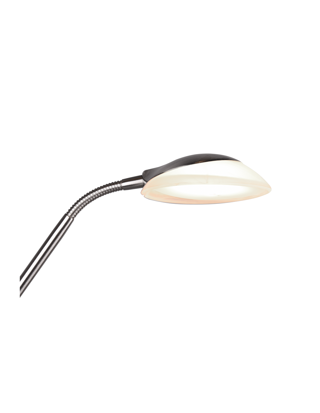 Lampadaire LED variateur avec spot de lecture Orson Nichel Trio Lighting