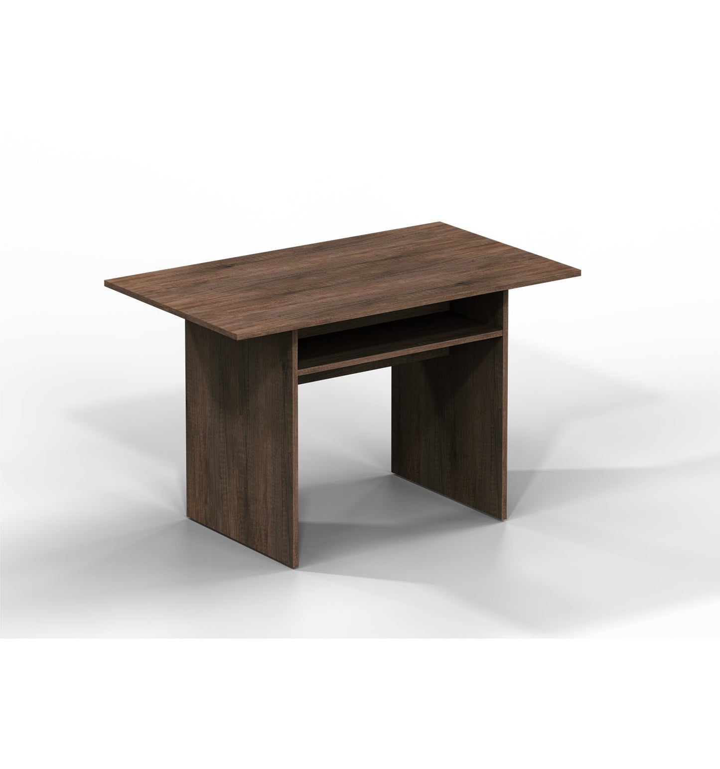 Table console extensible Oplà en chêne canyon foncé