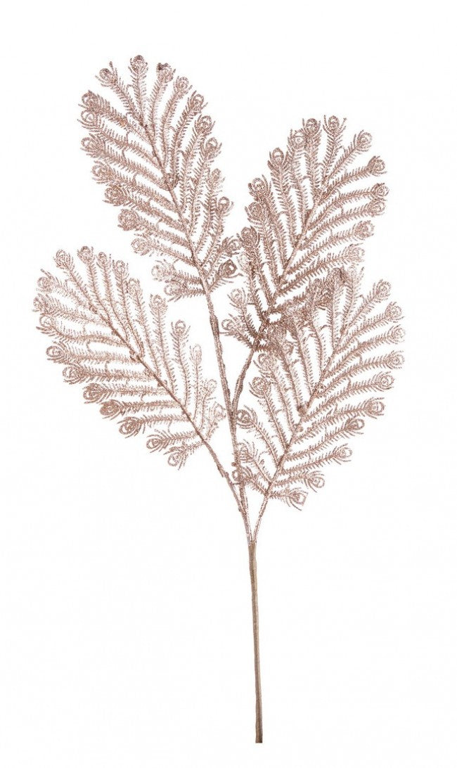 8x Branche Damon X4F Or Pailleté H70